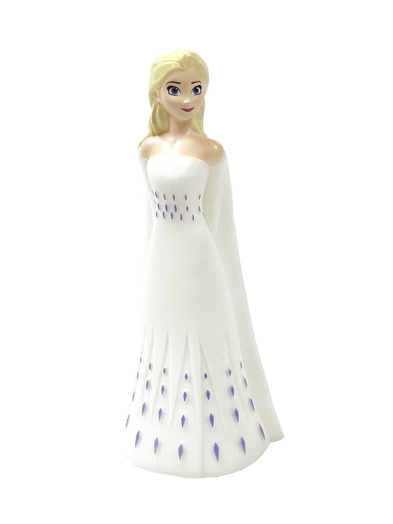 Veilleuse La Reine Des Neiges En 3d Avec Variation De Couleurs Blanc
