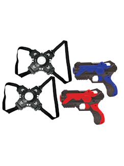 -Set de 2 laser tag avec harnais
