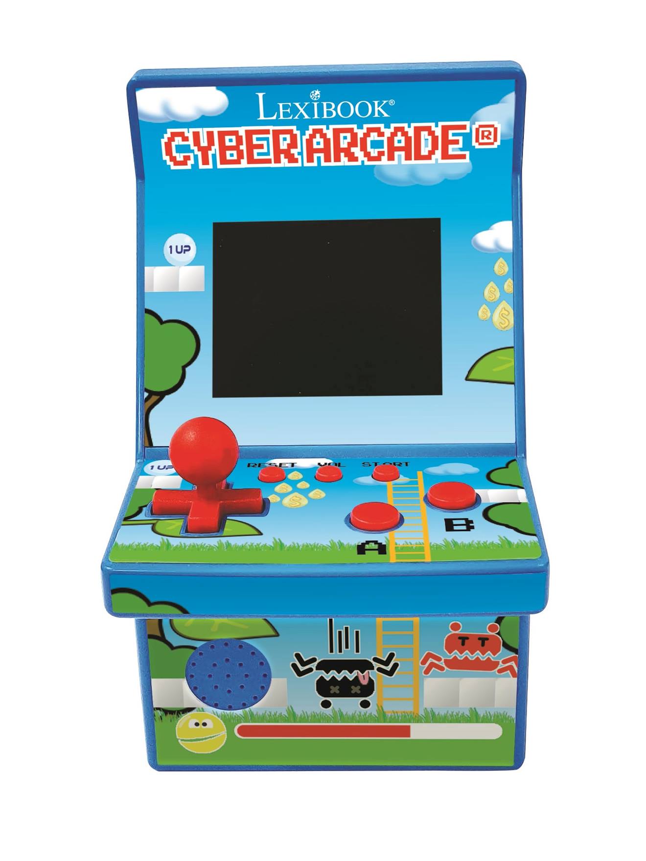Console Portable Cyber Arcade - Écran 2.8'' 200 Jeux Multicolore