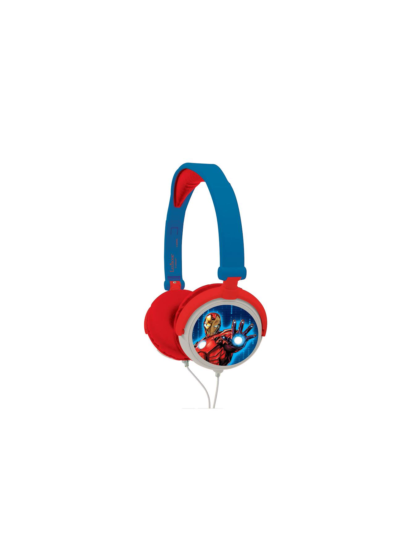 Casque Stéréo Filaire Pliable Avengers Avec Limitation De Volume D'écoute Multicolore Casque Stéréo Filaire Pliable Avengers Avec Limitation De Volume D'écoute Multicolore
