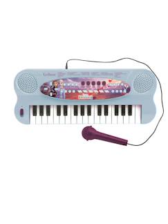 Jouet-Activités artistiques et musicales-Instruments de musique-Clavier électronique musical avec micro reine des neiges