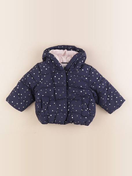 Doudoune - 6 mois Bleu, argent 1 - vertbaudet enfant 