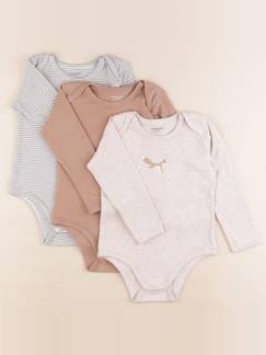 Seconde main-Garçon-Sous-vêtements-Lot de 3 bodies en coton - 36 mois
