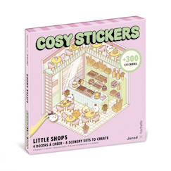 -Stickers cosy little shops