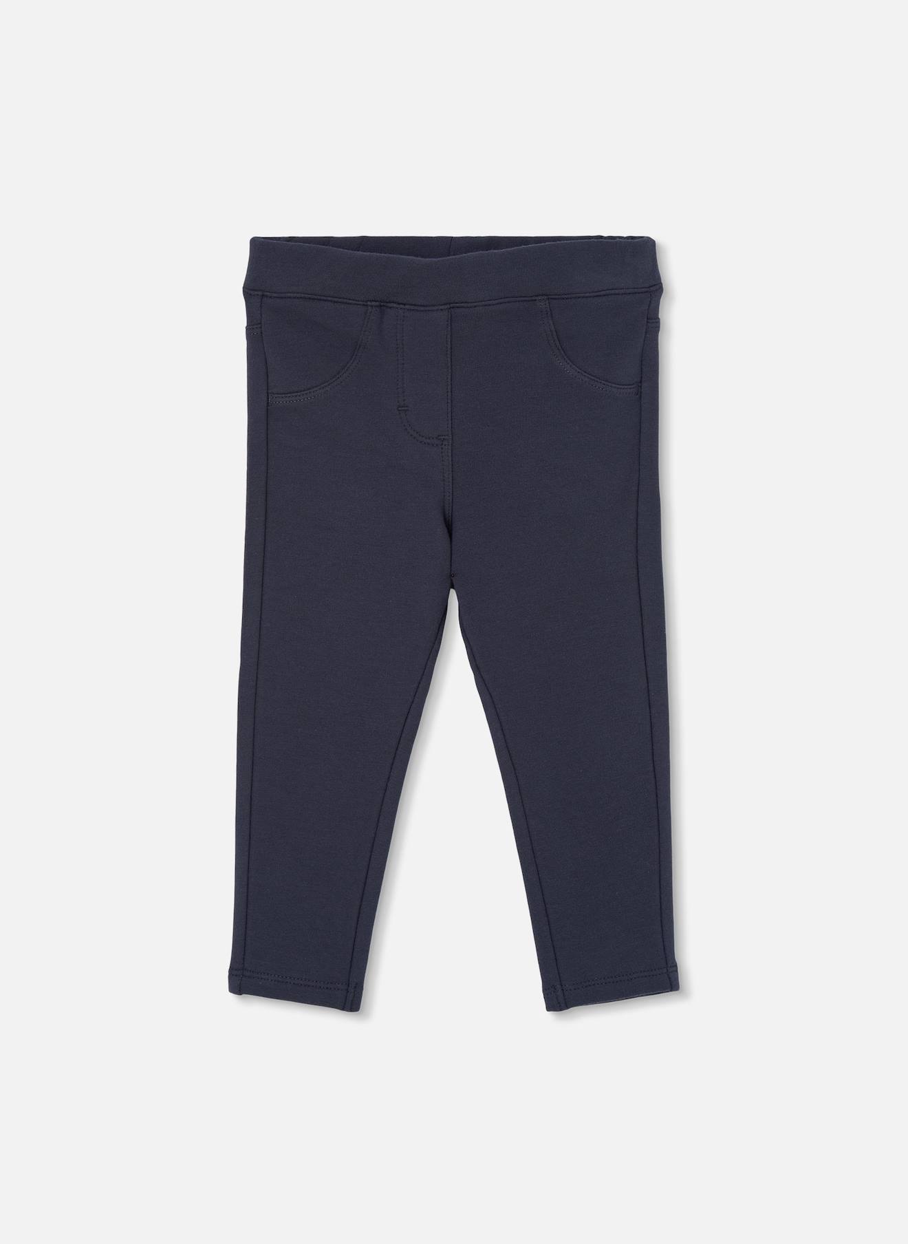 Pantalon Fille En Molleton Gris