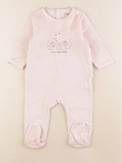 Seconde main-Fille-Pyjama, surpyjama, dors-bien-Pyjama velours - 9 mois