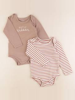 Seconde main-Garçon-Sous-vêtements-Lot de 2 bodies en coton - 24 mois