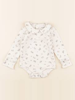 Seconde main-Fille-Body bébé-Body à col - 12 mois