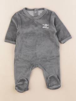 Pyjama velours - 1 mois  - vertbaudet enfant