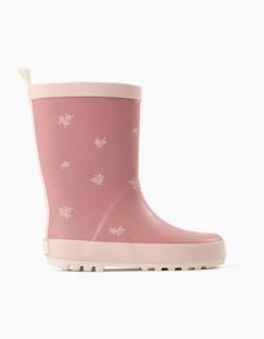 Bottes de pluie avec imprimé floral  - vertbaudet enfant