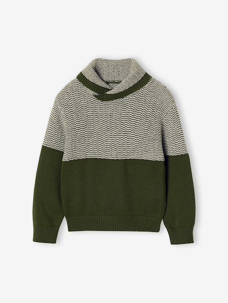 Garçon-Pull, gilet, sweat-Pull-Pull col snood garçon