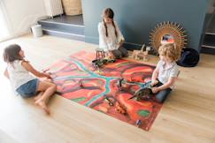Linge de maison et décoration-Décoration-Tapis de jeu enfant "Canyon Adventure" - fabriqué en France