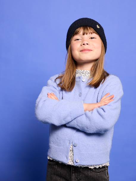 Fille-Gilet fille manches longues