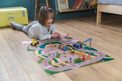 Linge de maison et décoration-Décoration-Tapis de jeu enfant "Circuit Urbain" - fabriqué en France