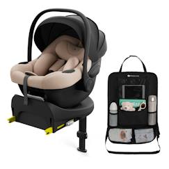 Puériculture-Siège auto kinderkraft i-lite avec base endura safe fx i-size isofix pivotante 90° coque naissance