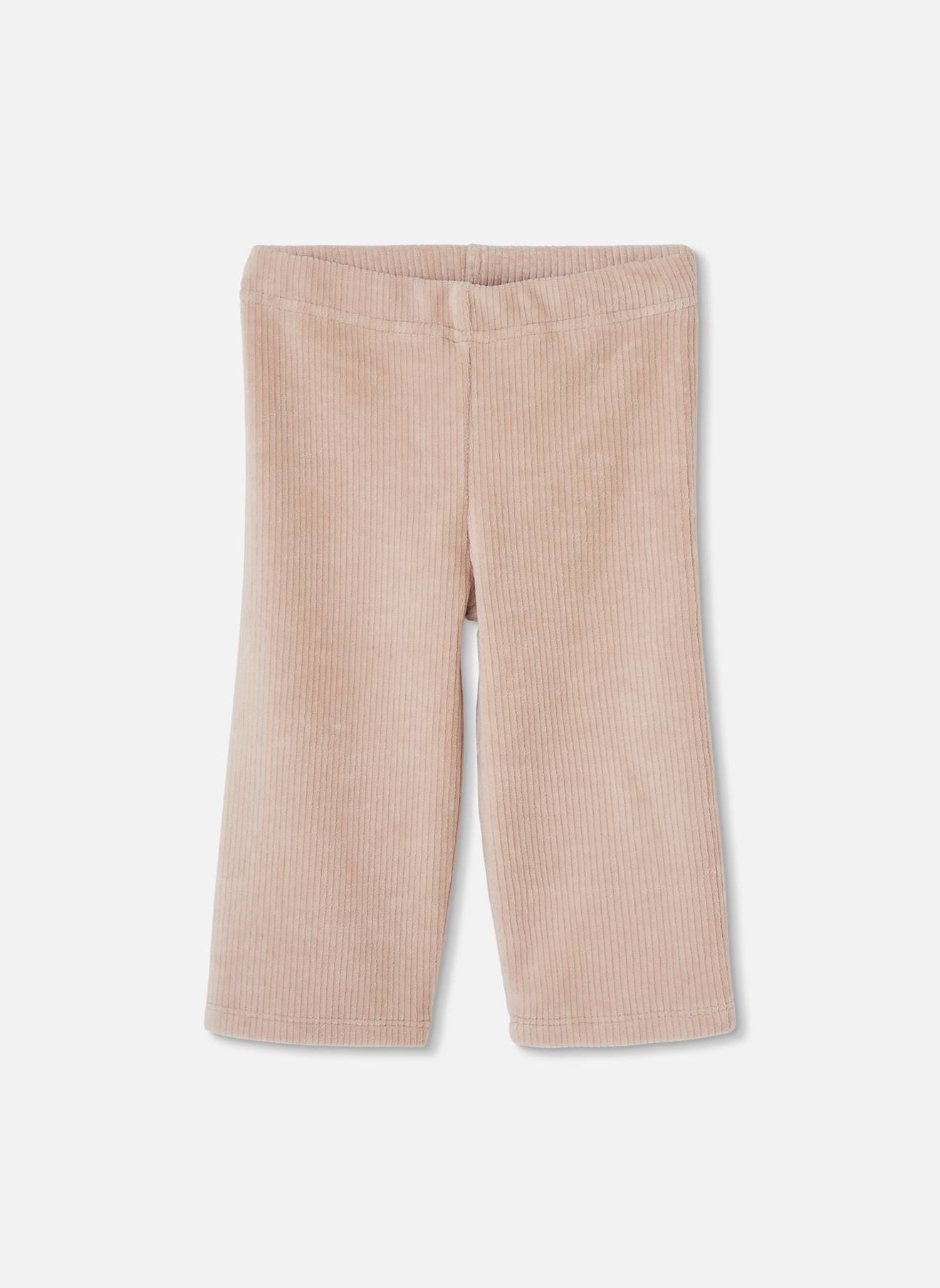 Pantalon Fille En Velours Cotelé Blanc Pantalon Fille En Velours Cotelé Blanc