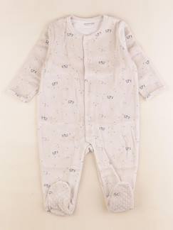 Pyjama velours - 12 mois  - vertbaudet enfant