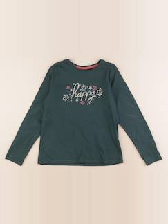 Seconde main-Fille-T-shirt, sous pull-Tee-shirt - 8 ans