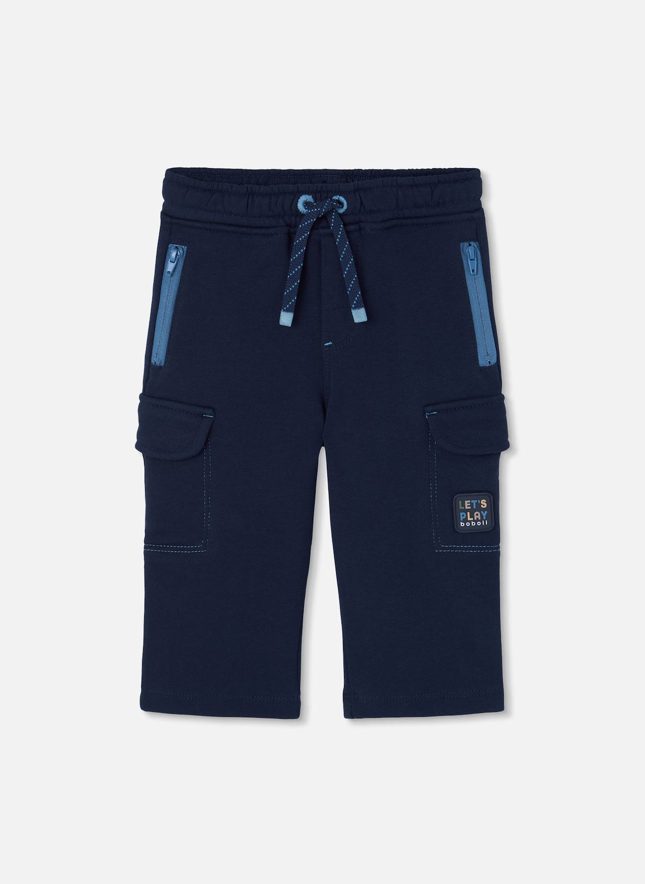 Jogging Garçon Cargo Bleu