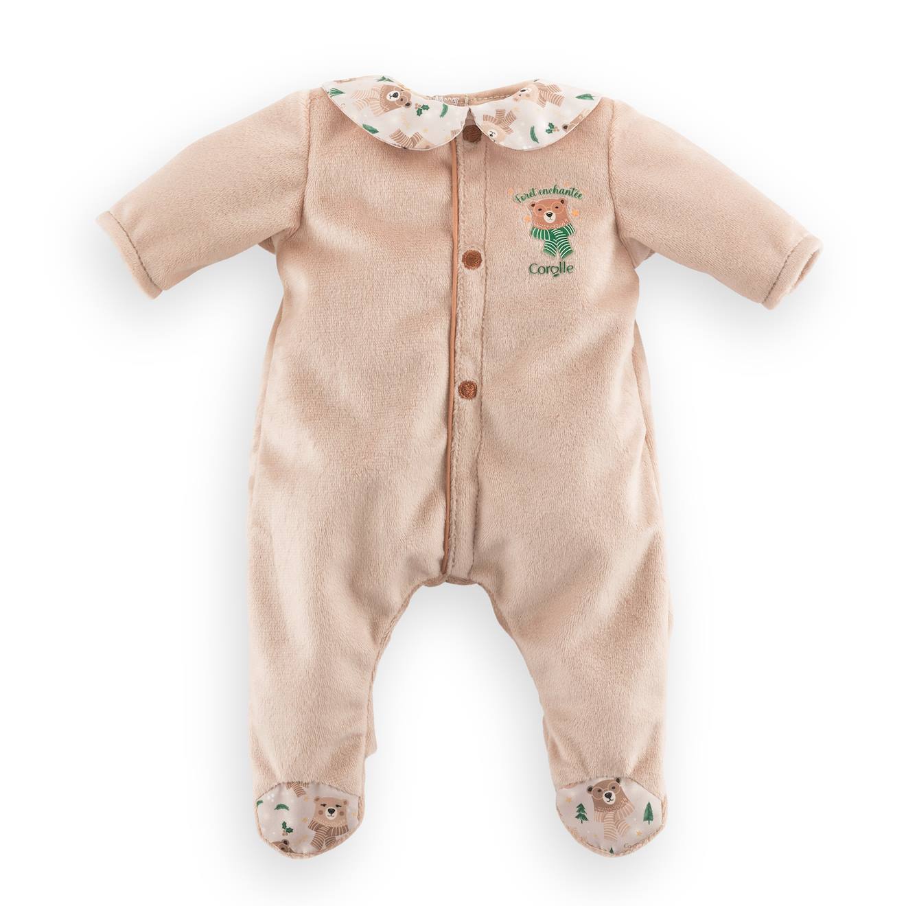 Pyjama Forêt Enchantée Pour Poupon 36 Cm Multicolore
