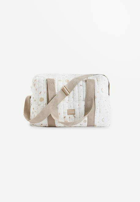 Petit Beguin - Sac À Langer En Gaze De Coton Eliah Ecru