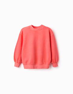 Sweat en coton avec épaules tombantes  - vertbaudet enfant