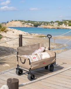 -Chariot pliable convertible en banc plage