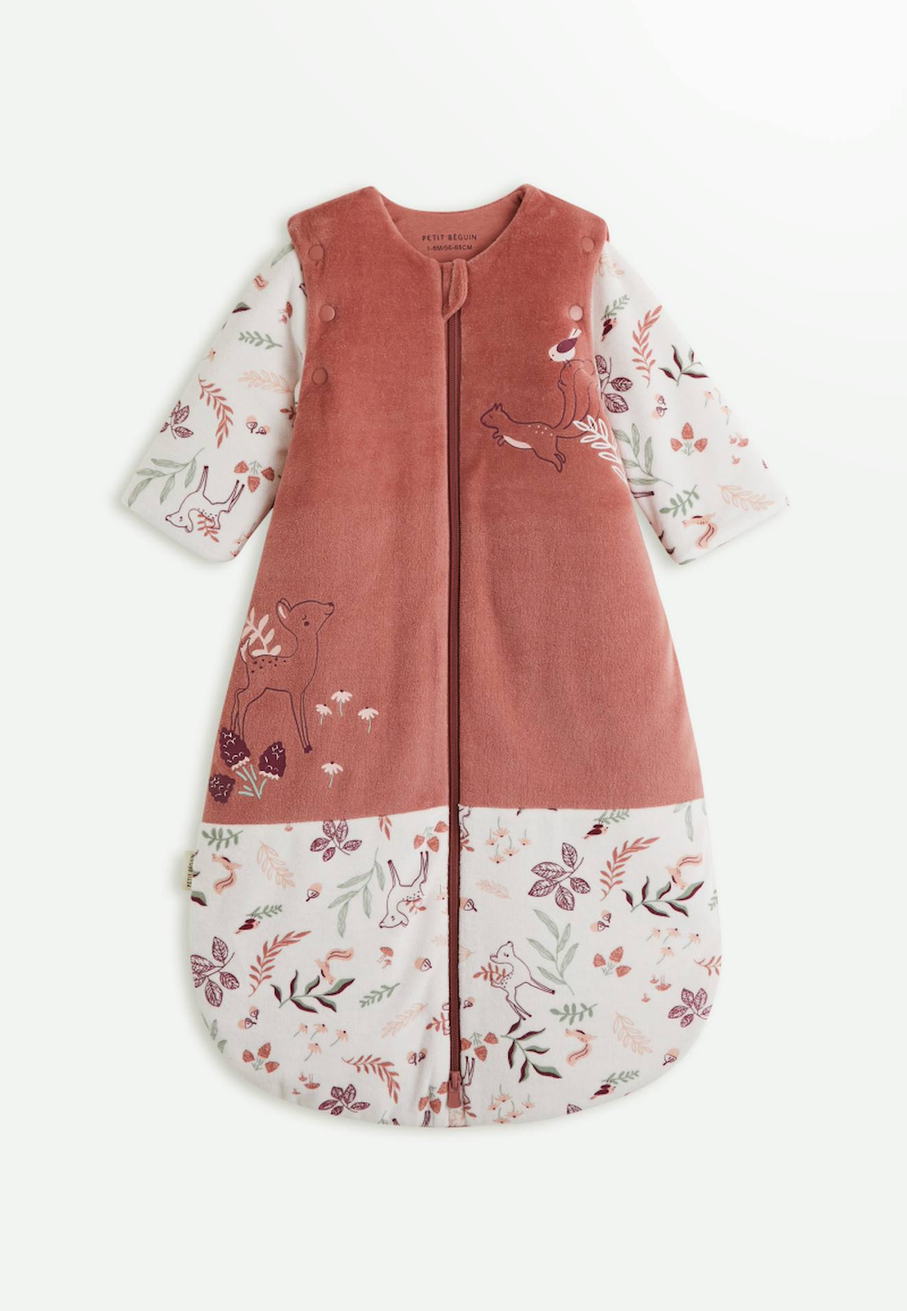 Gigoteuse Hiver En Velours Avec Manches Amovibles Evie Rose Gigoteuse Hiver En Velours Avec Manches Amovibles Evie Rose