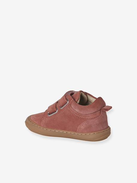 Chaussures premiers pas bébé scratch beige imprimé+bleu imprimé+bronze+jaune d'or+lot rose+mauve+or+rose+rose imprimé+rose poudré+turquoise+vert imprimé+vieux rose 72 - vertbaudet enfant 