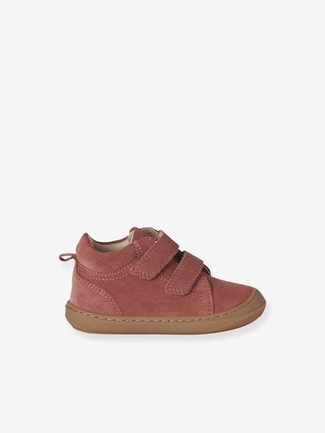 Chaussures premiers pas bébé scratch beige imprimé+bleu imprimé+bronze+jaune d'or+lot rose+mauve+or+rose+rose imprimé+rose poudré+turquoise+vert imprimé+vieux rose 71 - vertbaudet enfant 