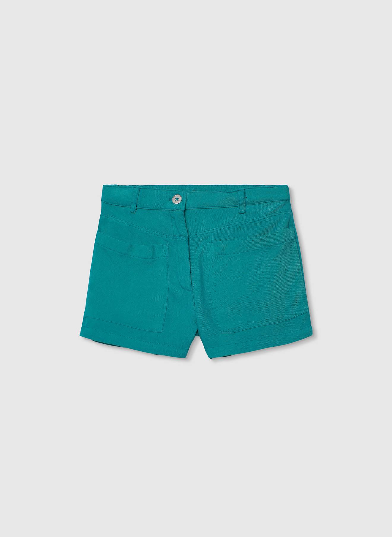 Short Pour Fille Bleu