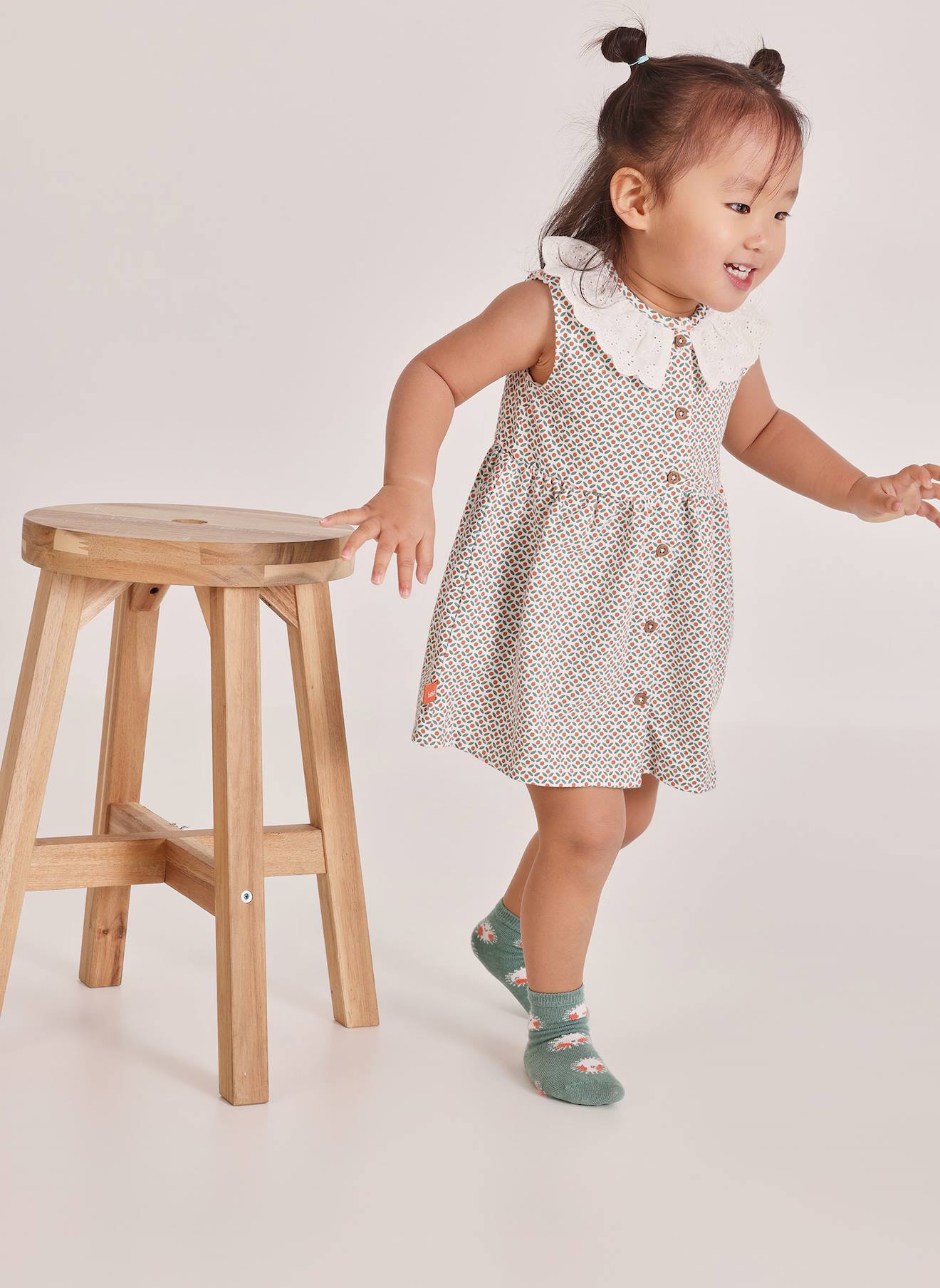 Robe Bébé Imprimée Multicolore