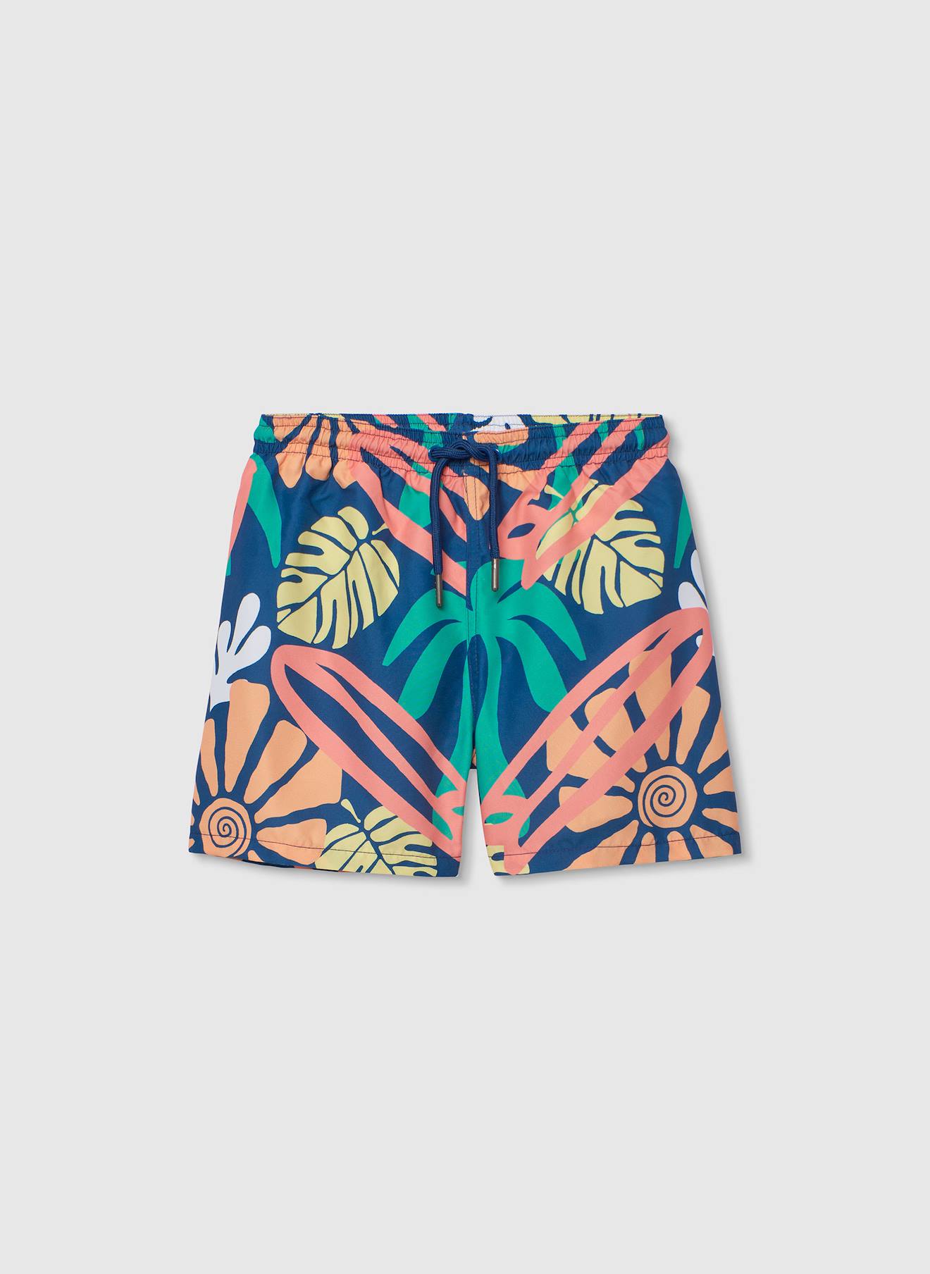 Maillot De Bain Tissu Recycl Bleu 13$