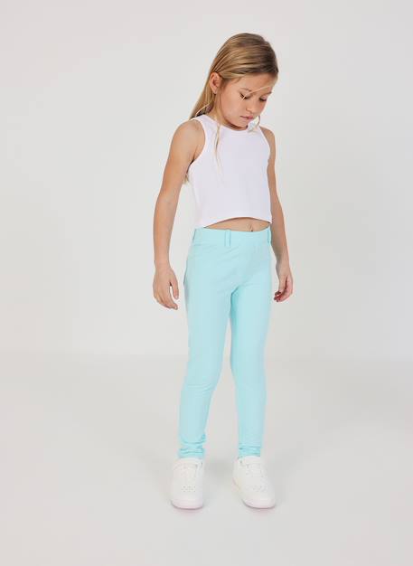 Fille-Pantalon fille en coton