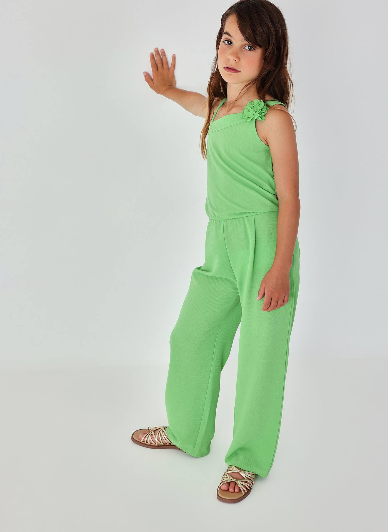 Combinaison Imprime Vert 24$