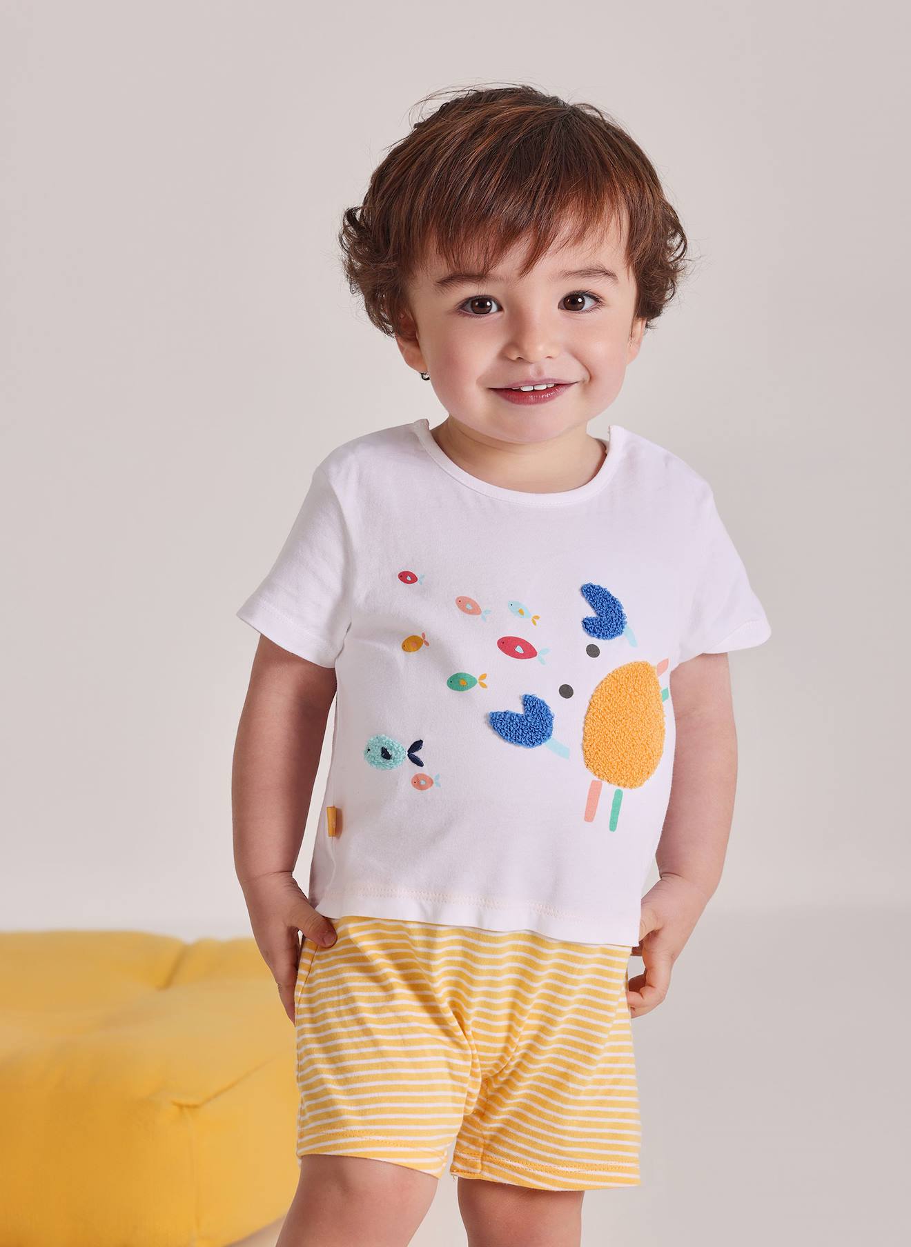 Barboteuse Bébé Blanc