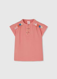 -T-shirt fille coton