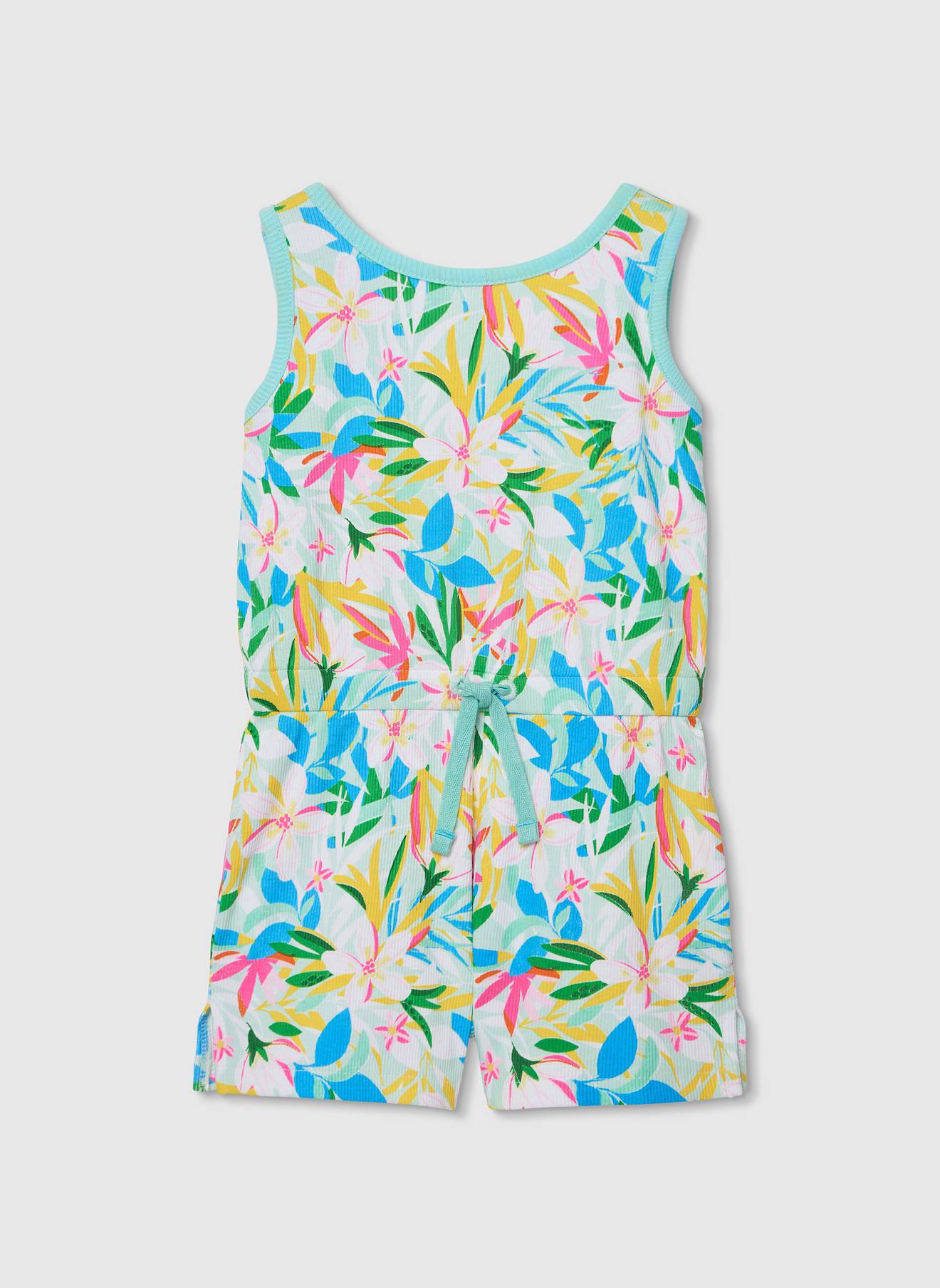 Combinaison Fille Imprim Floral Multicolore 16$