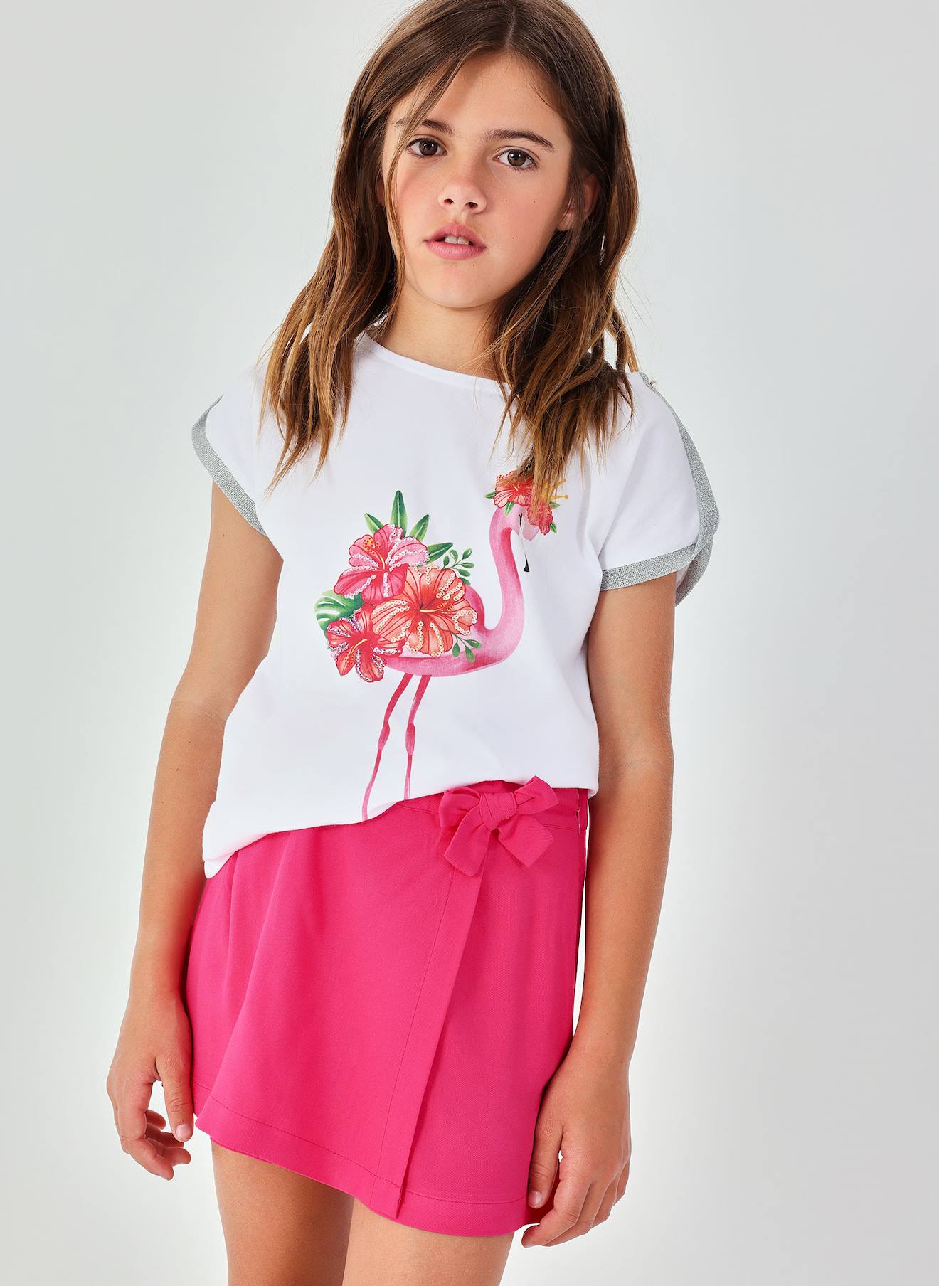 Jupe-culotte Rose