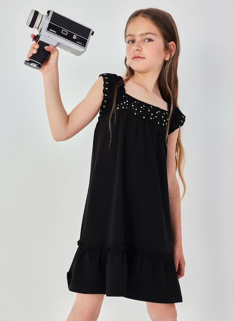 Fille-Robe en maille