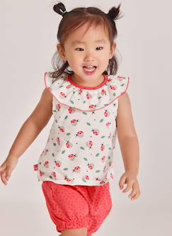 -Ensemble bébé en coton imprimé