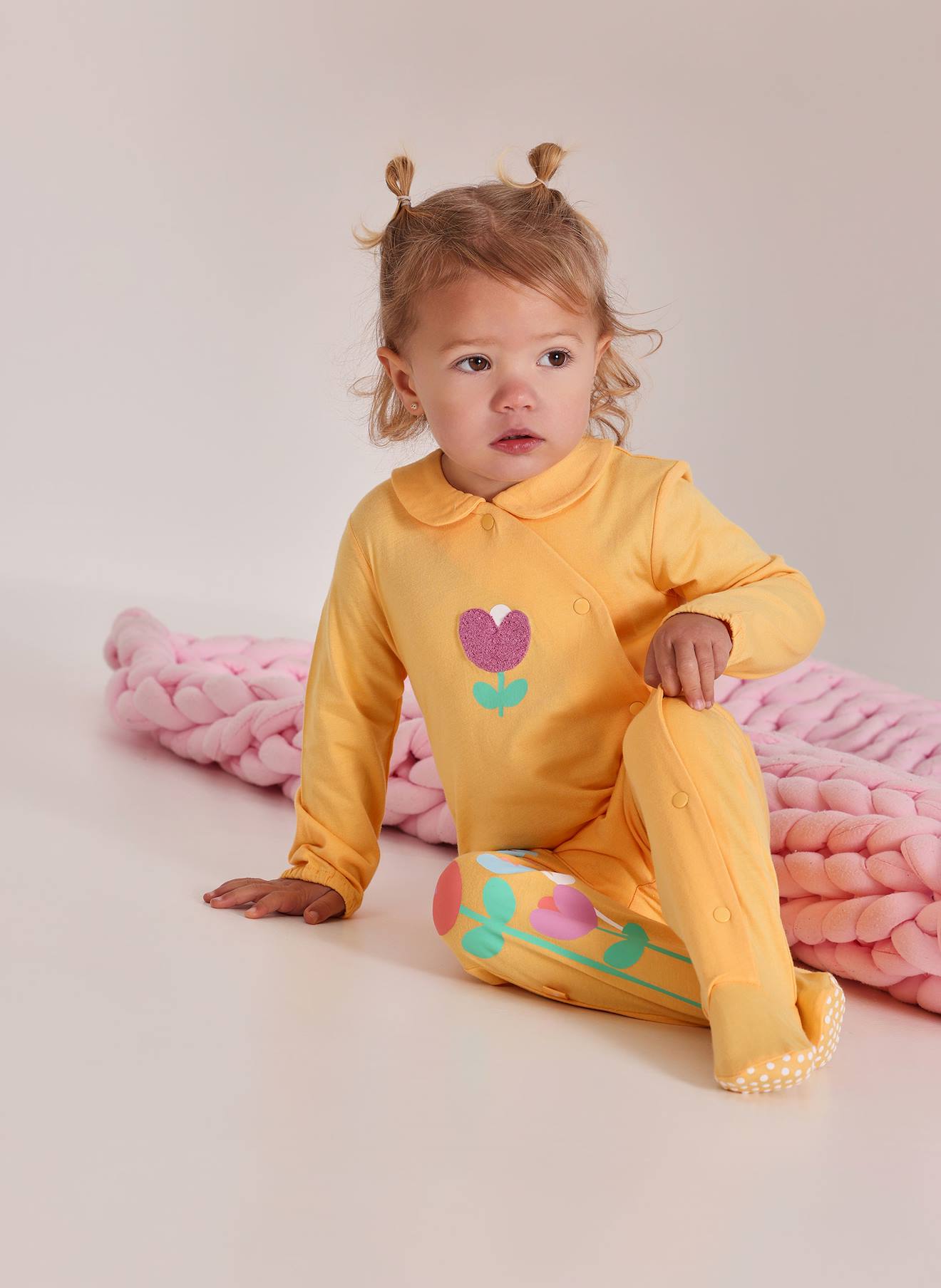Pyjama Bb En Coton Jaune 13 €