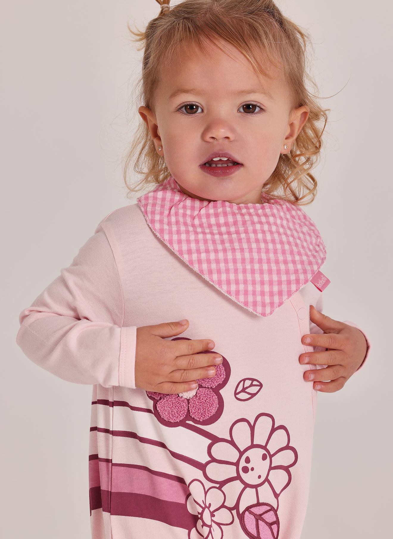 Lot De 2 Bavoirs Bébé En Coton Imprimé Multicolore