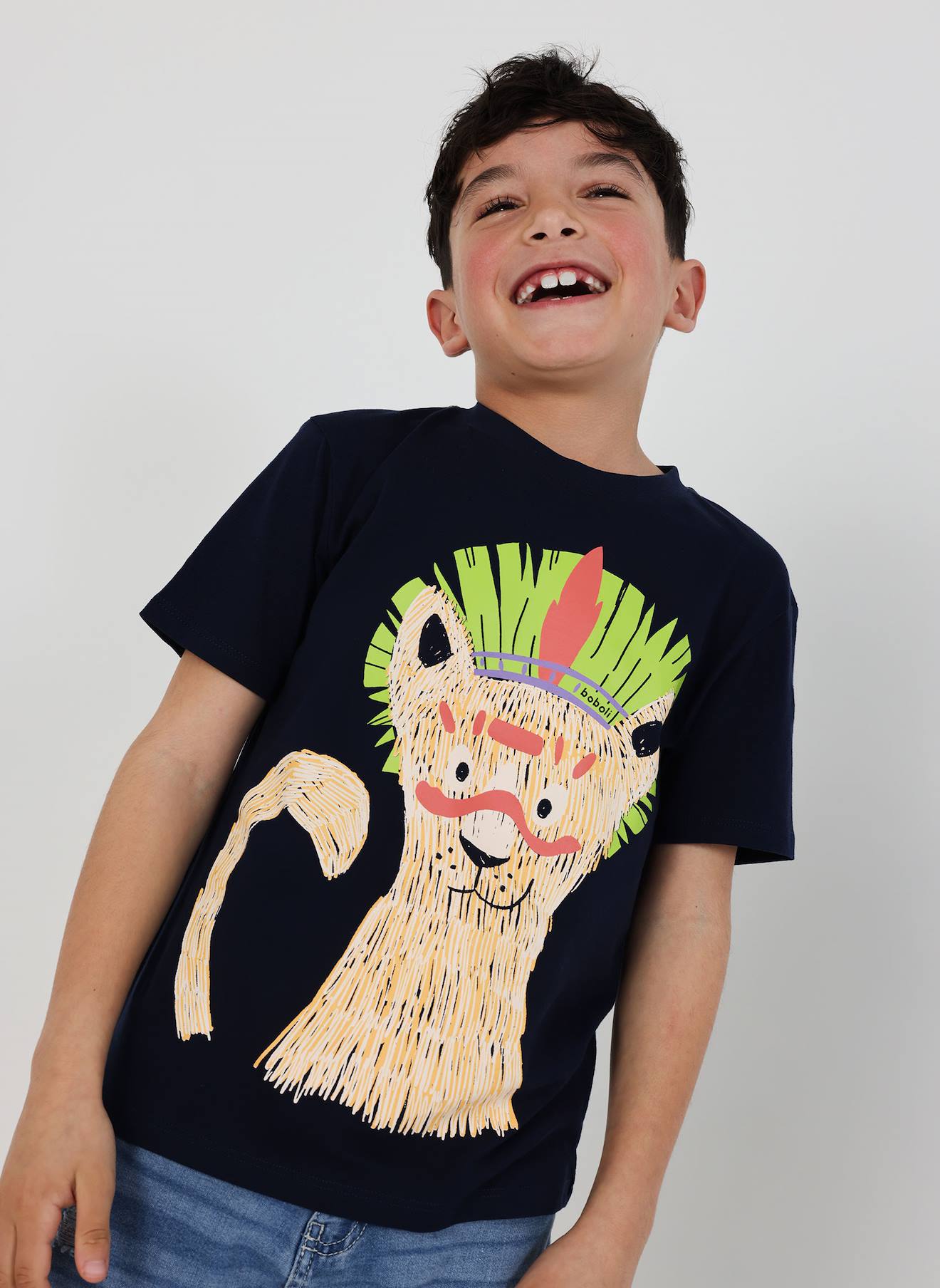 T-shirt Garon Coton Lion Bleu 8 €