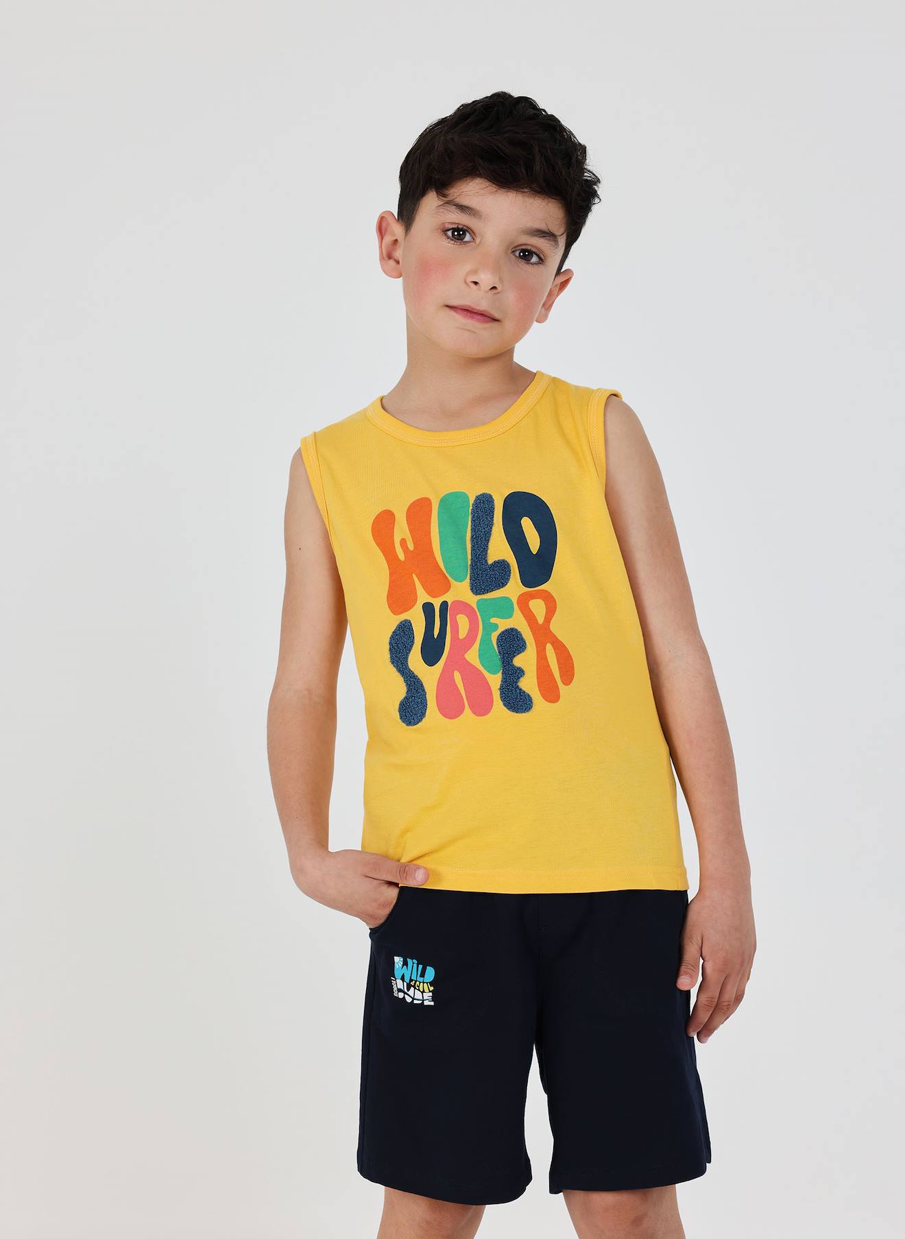 Short Garçon Coton Bleu