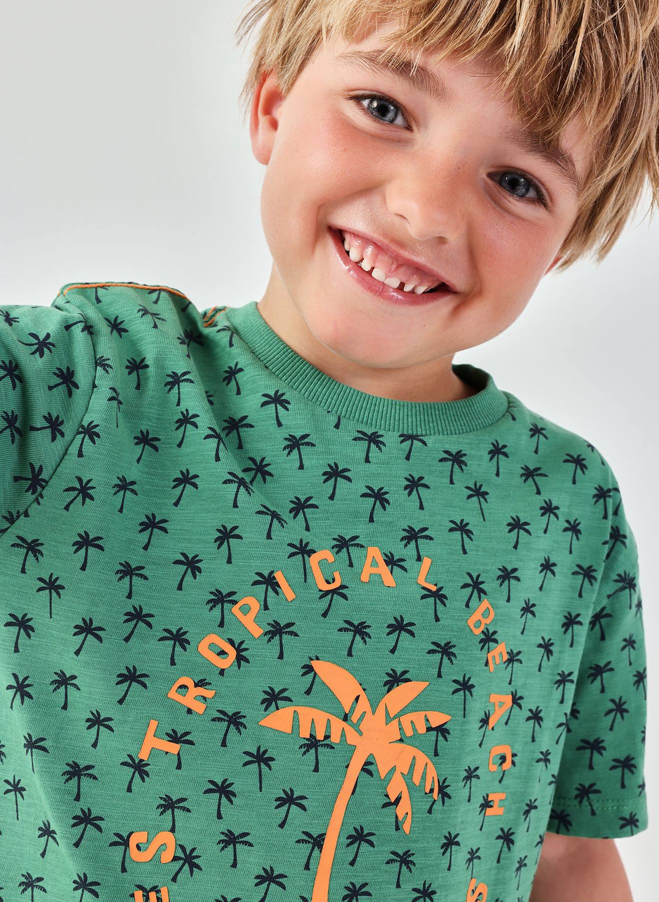 T-shirt Enfant Coton Imprimé Multicolore