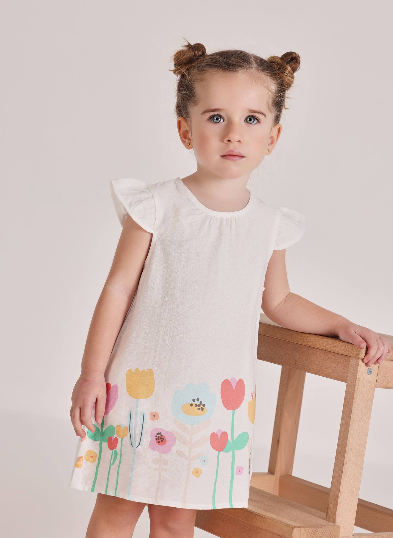 Robe Bb Blanc 18$