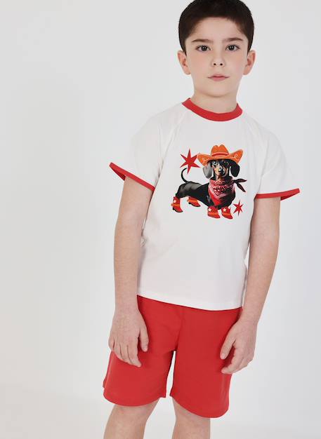 Garçon-Pyjama enfant en coton imprimé