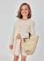 Gilet en coton fille Blanc 1 - vertbaudet enfant 