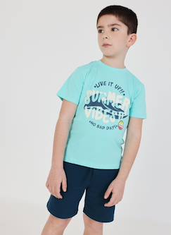 -Ensemble t-shirt et short coton
